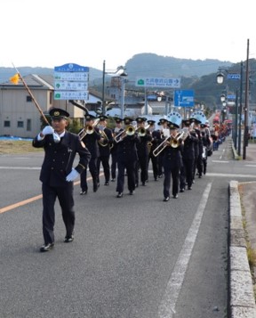 南大隅町消防出初式