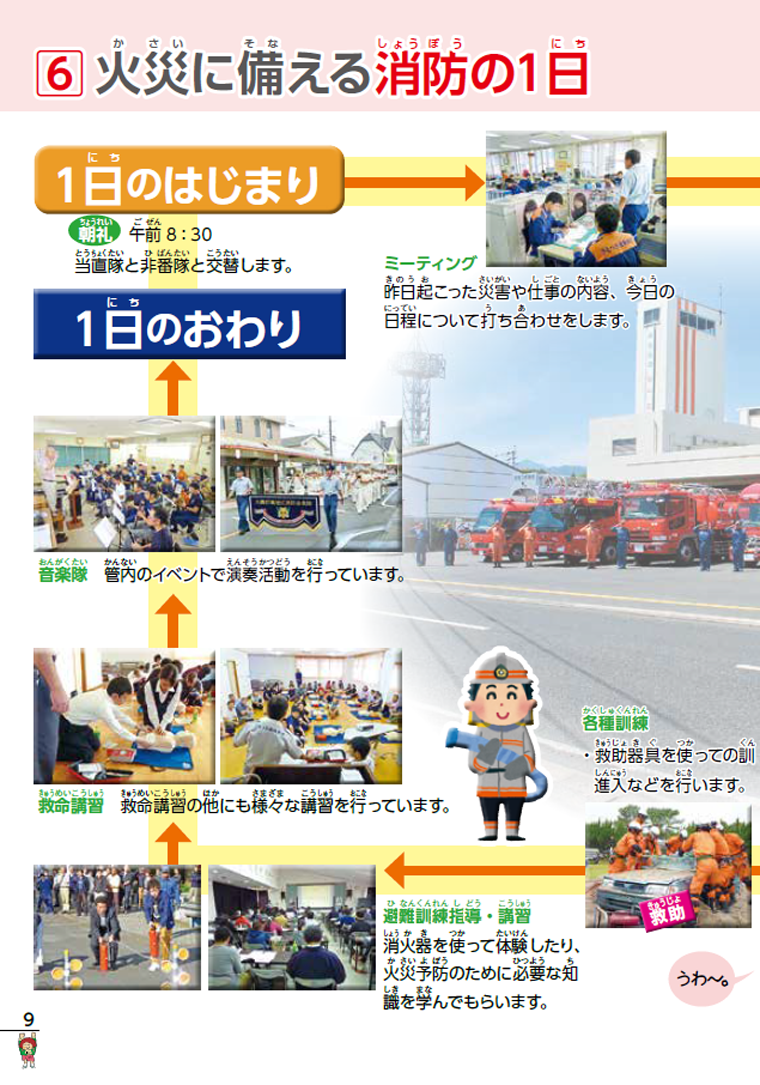 消防の一日